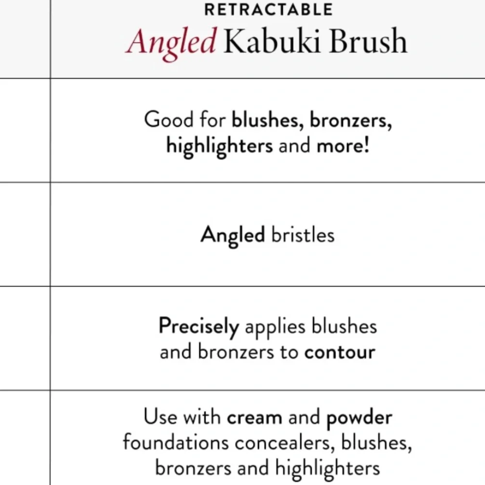 {Laura Geller} Retractable Angled Kabuki Brush, Multiple Available, Flawless